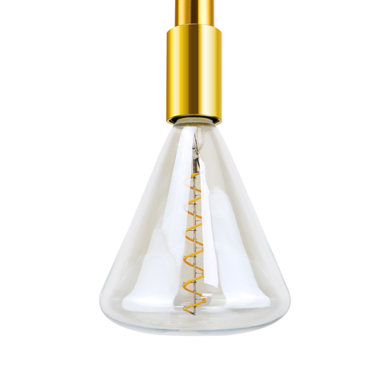 TITA Fabrica Aqua albastru Triangle 4 watt lumina spiralei