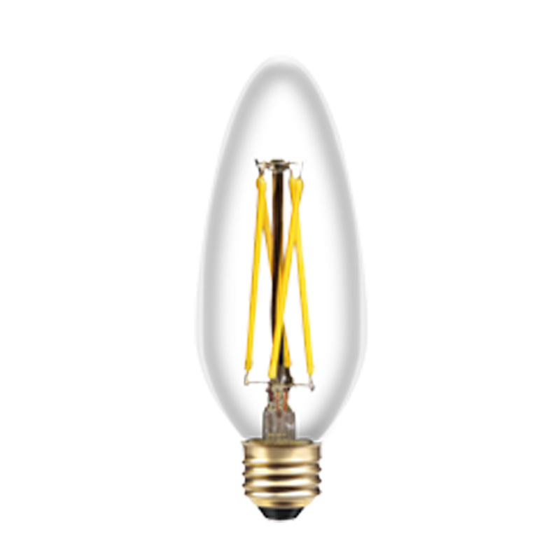 C35 Clear 2w 3.5w 4w 4.5w pentru alegerea lămpii pandanți cu filament condus de lumânări